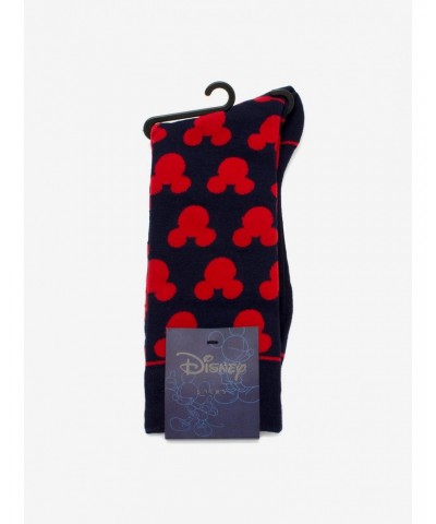 Disney Mickey Mouse Silhouette Blue Socks $5.97 Socks