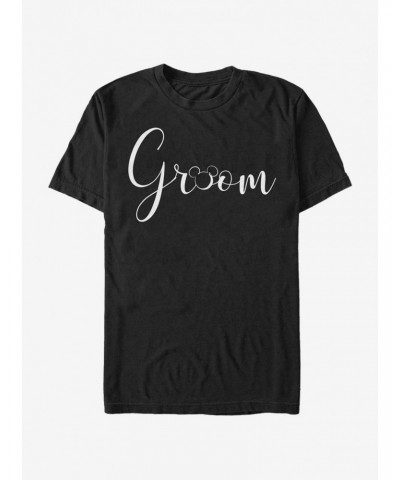 Disney Mickey Mouse Disney Groom T-Shirt $8.41 T-Shirts