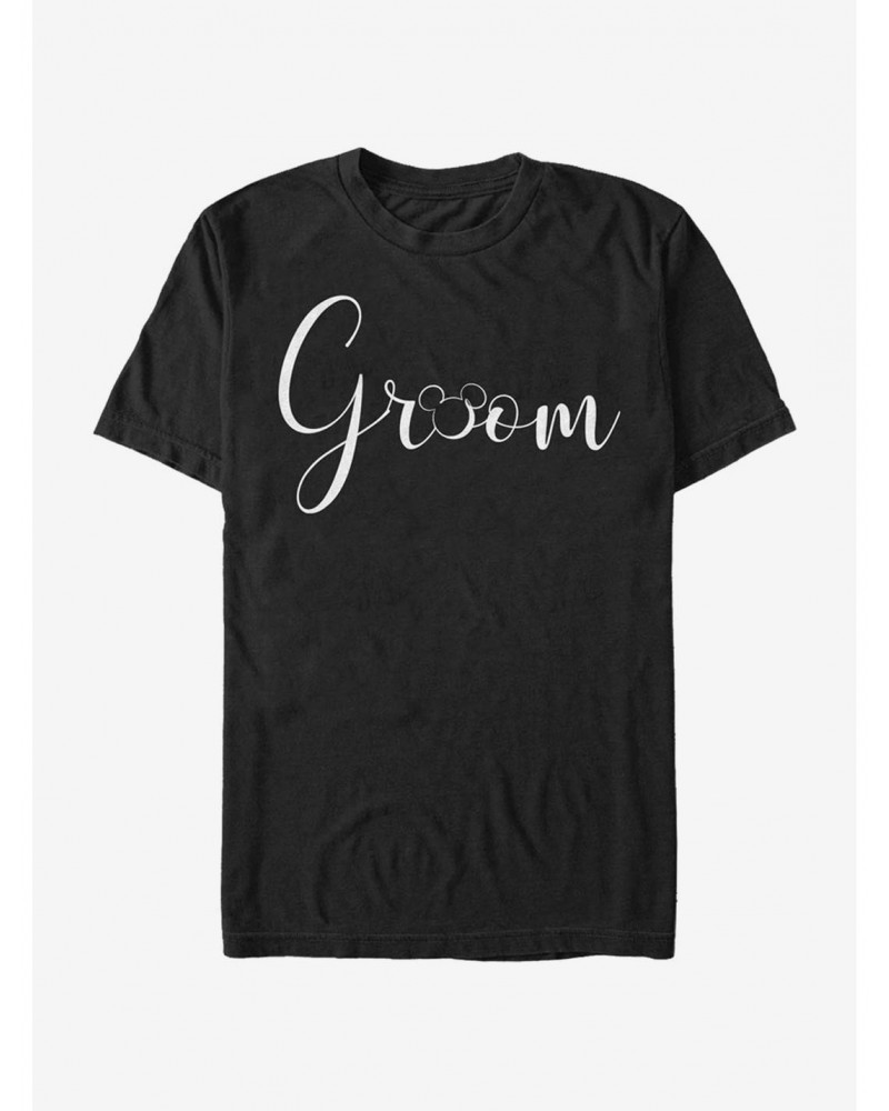 Disney Mickey Mouse Disney Groom T-Shirt $8.41 T-Shirts