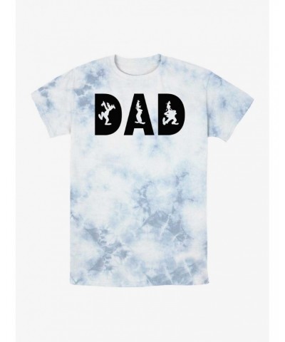 Disney Mickey Mouse Goofy Dad Tie-Dye T-Shirt $6.22 T-Shirts