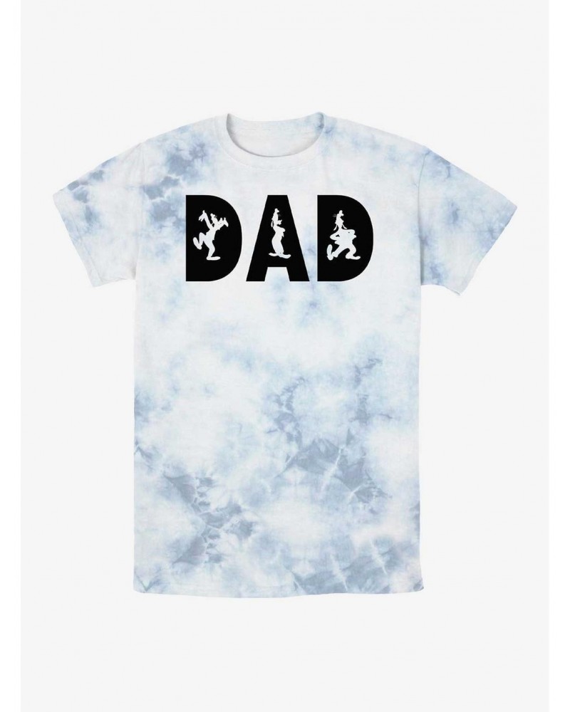 Disney Mickey Mouse Goofy Dad Tie-Dye T-Shirt $6.22 T-Shirts