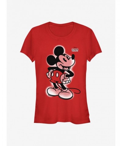 Disney Mickey Mouse Mickey Graffiti Girls T-Shirt $8.76 T-Shirts