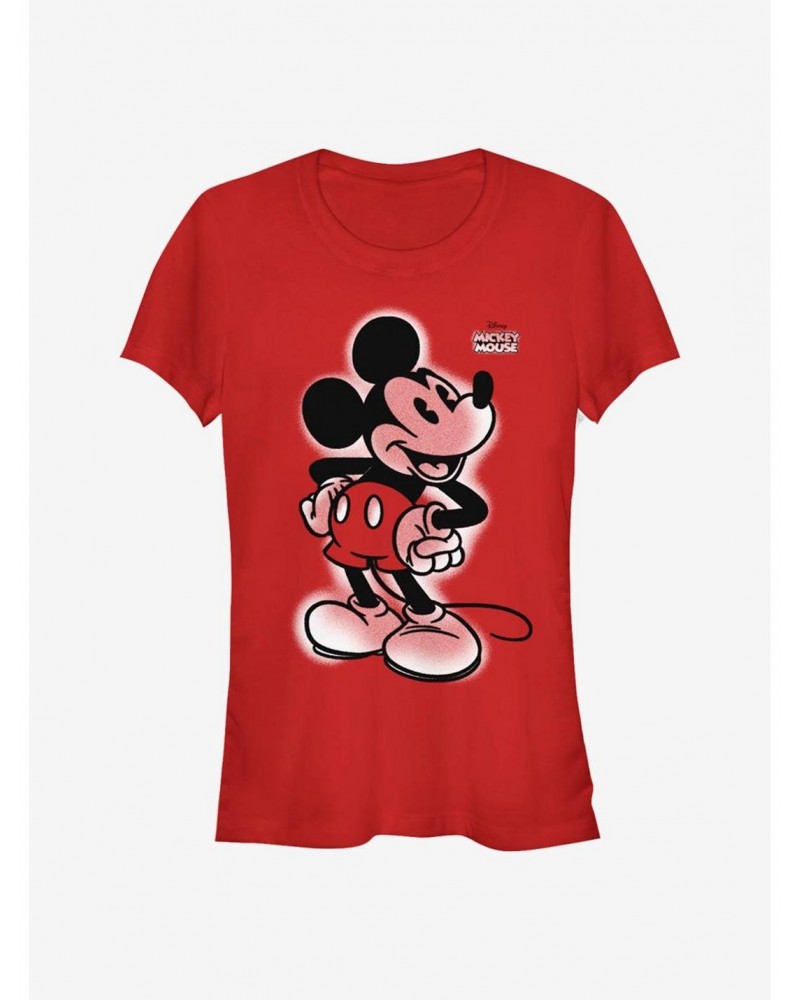 Disney Mickey Mouse Mickey Graffiti Girls T-Shirt $8.76 T-Shirts