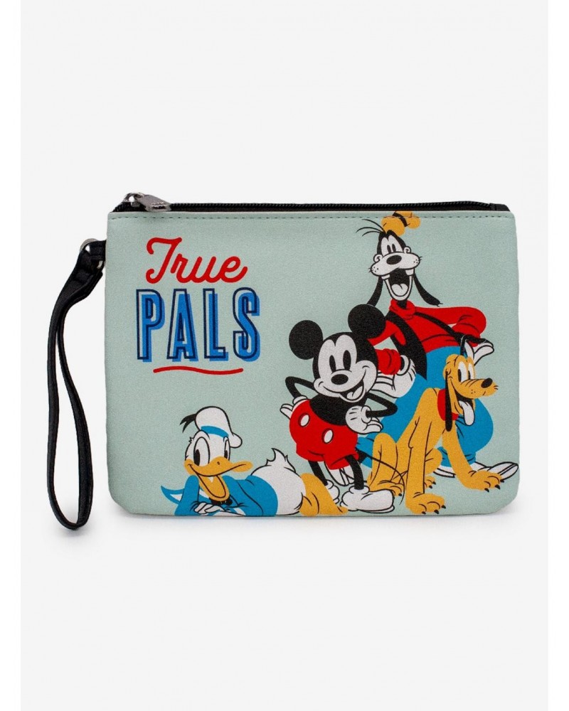 Disney Mickey Mouse The Fab Four True Pals Wristlet $7.75 Wristlets