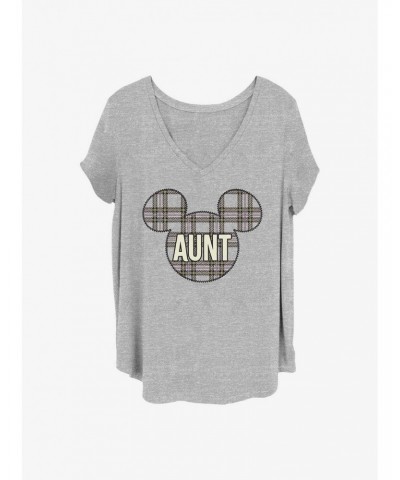 Disney Mickey Mouse Aunt Holiday Patch Girls T-Shirt Plus Size $10.64 T-Shirts