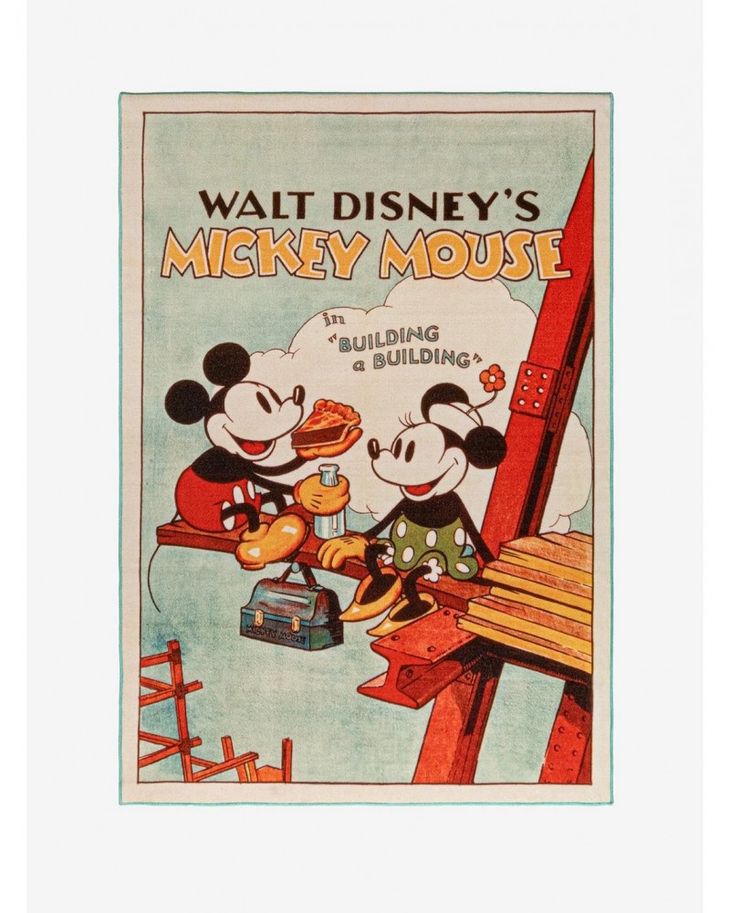 Disney Mickey Mouse Poster Rug $42.72 Rugs