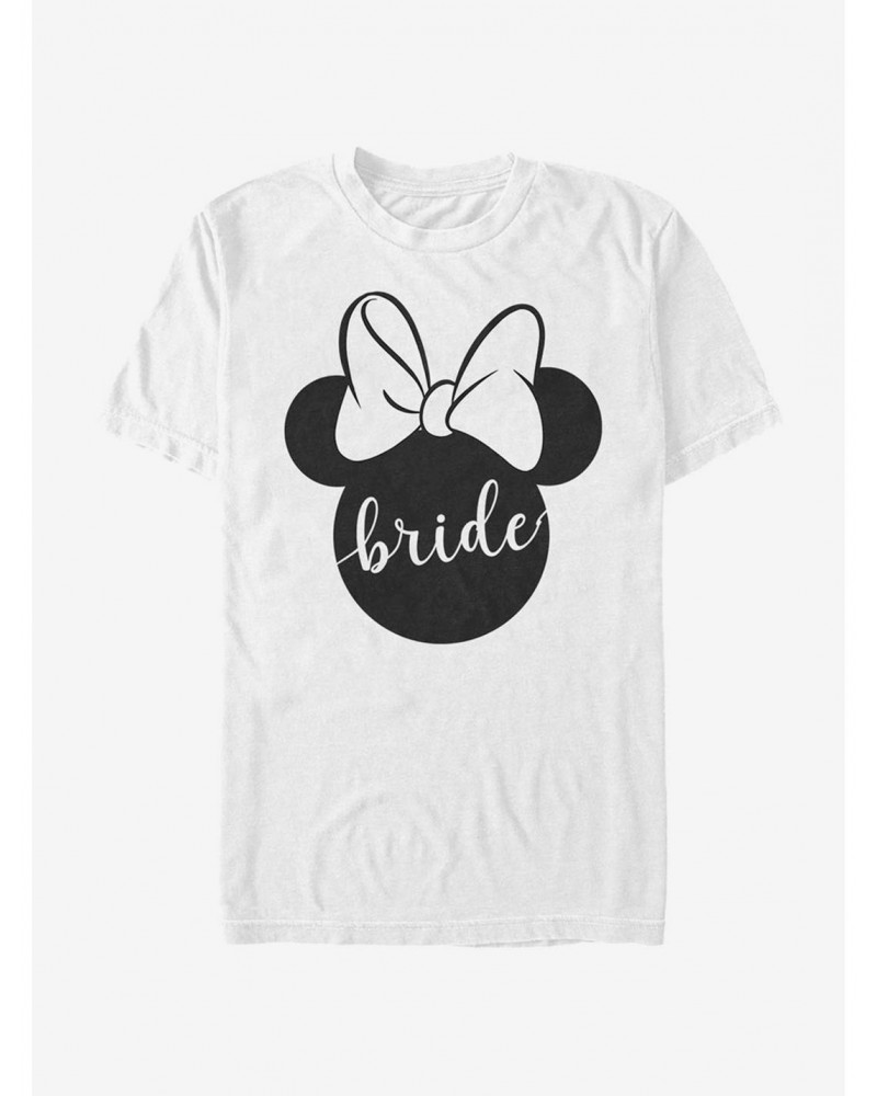 Disney Mickey Mouse Bow Bride T-Shirt $8.99 T-Shirts