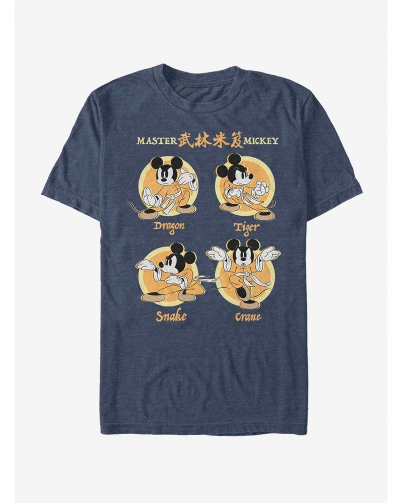 Disney Mickey Mouse The Master Four Up T-Shirt $7.65 T-Shirts