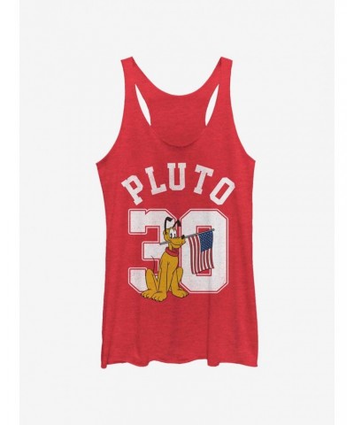 Disney Mickey Mouse Pluto Collegiate Girls Tank $8.50 Tanks