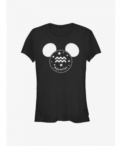 Disney Mickey Mouse Zodiac Aquarius Girls T-Shirt $7.37 T-Shirts