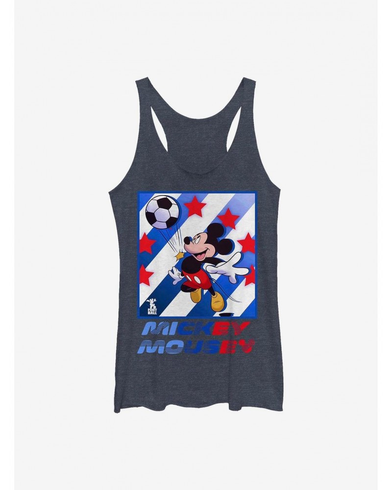 Disney Mickey Mouse Mickey Football Star Girls Tank $9.53 Tanks