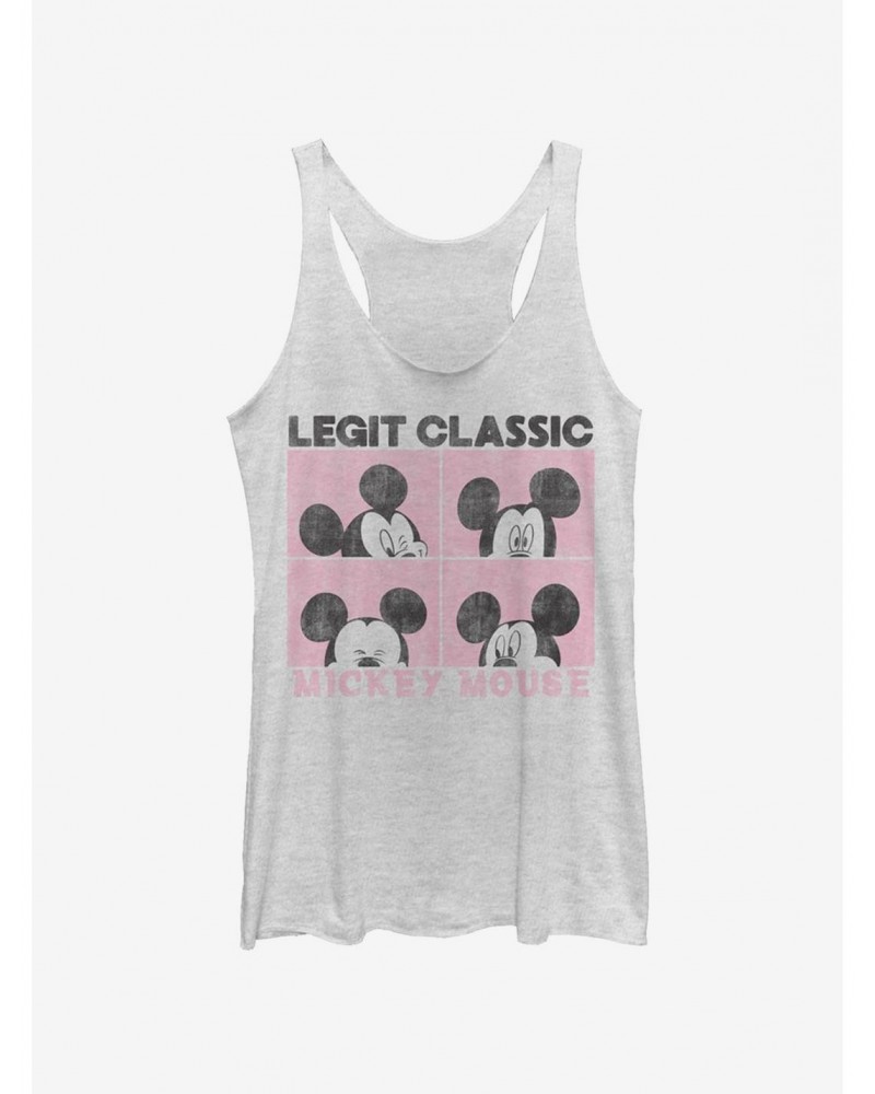 Disney Mickey Mouse Mickey Faces Girls Tank $7.46 Tanks