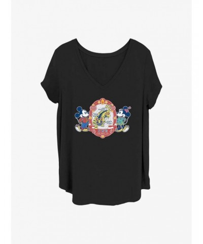 Disney Mickey Mouse Care About You Girls T-Shirt Plus Size $10.64 T-Shirts