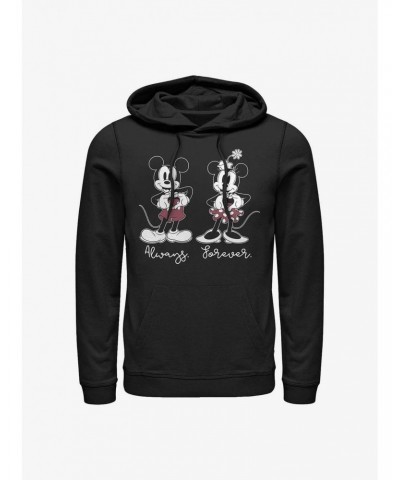 Disney Mickey & Minnie Mouse Always Forever Hoodie $12.21 Hoodies