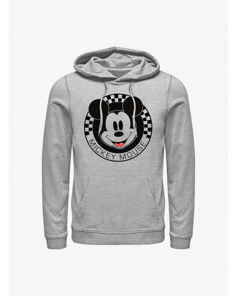 Disney Mickey Mouse Checkered Hoodie $14.01 Hoodies