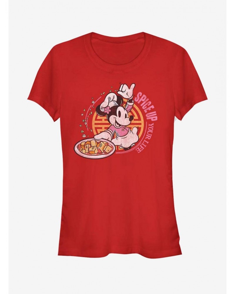 Disney Mickey Mouse Spice Up Your Life Girls T-Shirt $8.76 T-Shirts