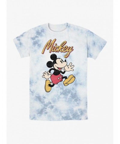 Disney Mickey Mouse Vintage Mickey Tie-Dye T-Shirt $8.70 T-Shirts