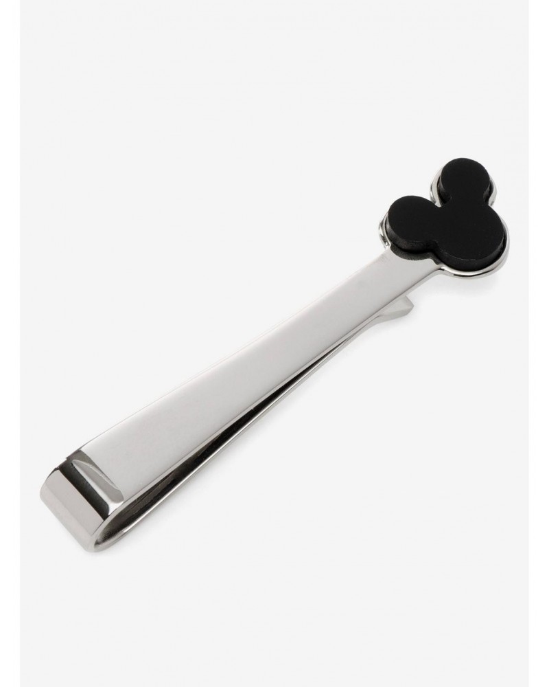 Disney Mickey Mouse Onyx Stainless Steel Tie Bar $27.17 Bar