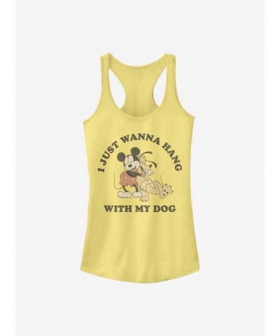 Disney Mickey Mouse Mickey Dog Fill Lover Girls Tank $9.16 Tanks