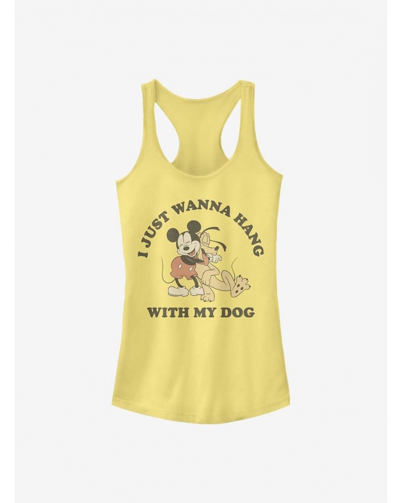 Disney Mickey Mouse Mickey Dog Fill Lover Girls Tank $9.16 Tanks