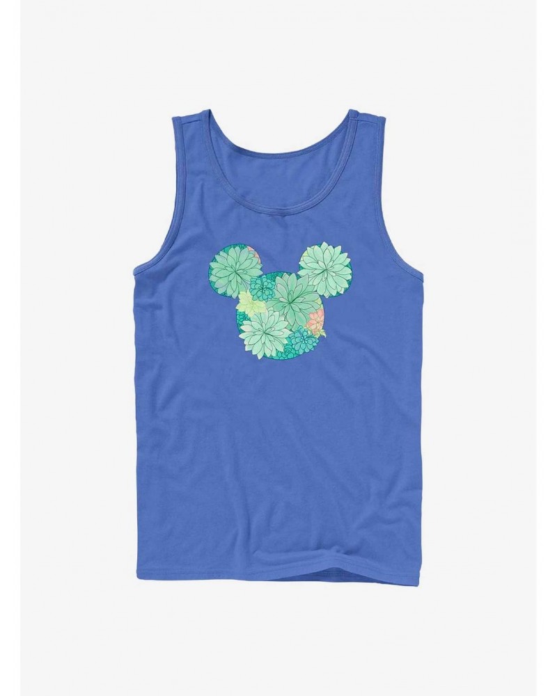 Disney Mickey Mouse Succulents Tank Top $8.17 Tops