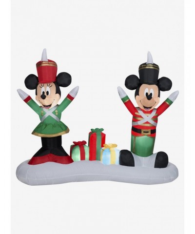 Disney Mickey Mouse And Minnie Mouse As Toy Soldiers Airblown $88.40 Merchandises