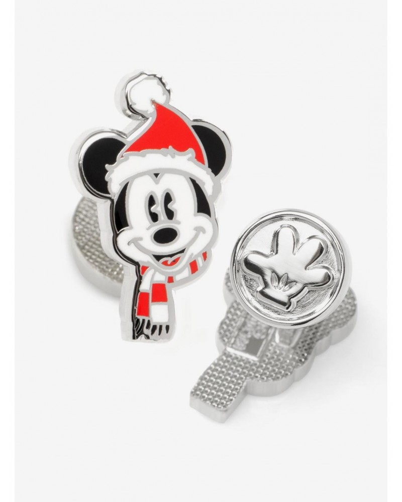 Disney Mickey Mouse Holiday Hat Cufflinks $24.61 Cufflinks