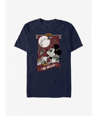 Disney Mickey Mouse The Moon Tarot Card T-Shirt $6.50 T-Shirts