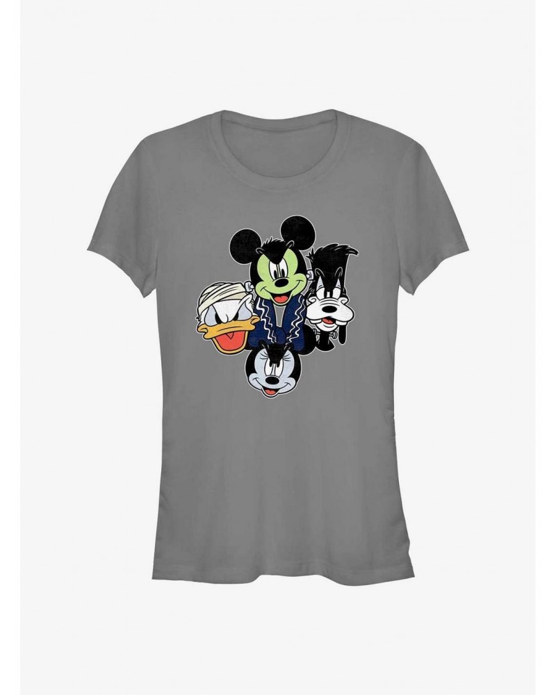 Disney Mickey Mouse Halloween Heads Girls T-Shirt $6.57 T-Shirts