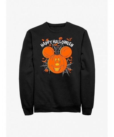 Disney Mickey Mouse Jack-O'-Lantern Sweatshirt $14.17 Sweatshirts