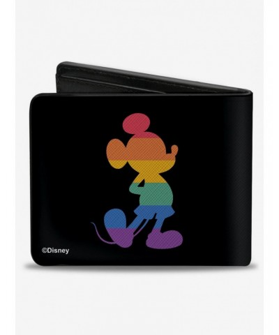 Disney Mickey Mouse Standing Pose and Pride Signature Bifold Wallet $8.10 Wallets