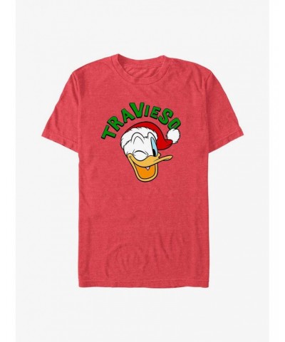 Disney Mickey Mouse Travieso Naughty in Spanish Donald T-Shirt $6.88 T-Shirts