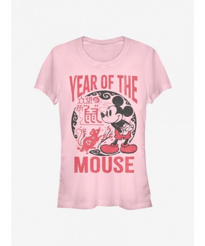 Disney Mickey Mouse Year Of The Mouse Classic Girls T-Shirt $7.97 T-Shirts