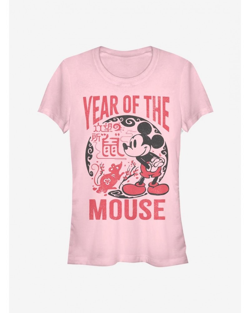 Disney Mickey Mouse Year Of The Mouse Classic Girls T-Shirt $7.97 T-Shirts