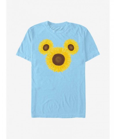 Disney Mickey Mouse Mickey Sunflower T-Shirt $6.12 T-Shirts