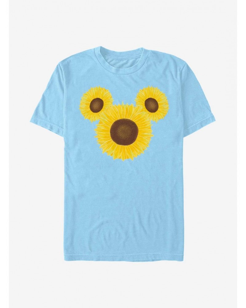 Disney Mickey Mouse Mickey Sunflower T-Shirt $6.12 T-Shirts