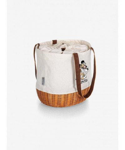 Disney Mickey Mouse NFL New Orleans Saints Canvas Willow Basket Tote $31.15 Totes