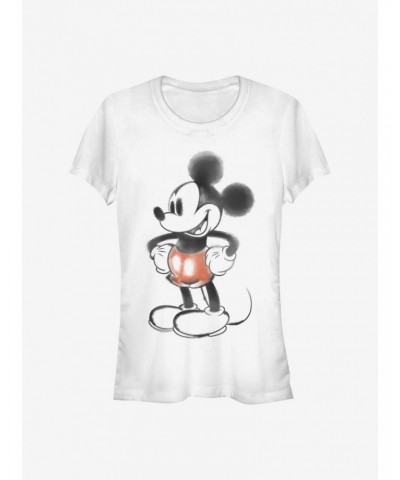 Disney Mickey Mouse Mickey Watery Girls T-Shirt $7.57 T-Shirts