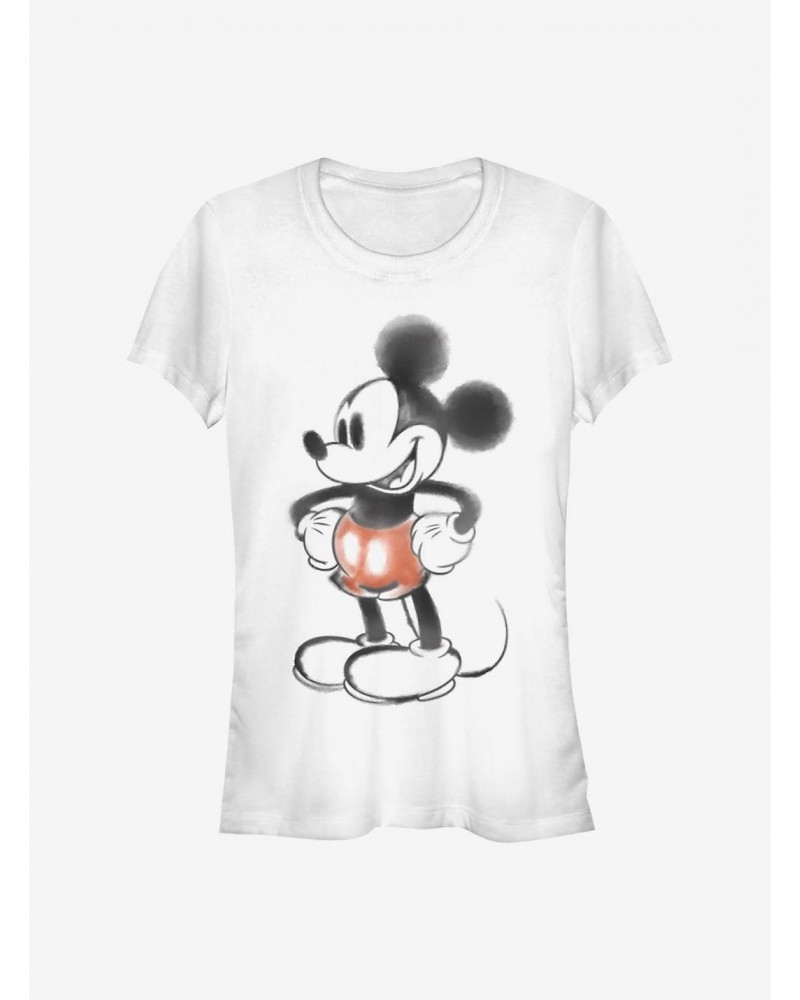 Disney Mickey Mouse Mickey Watery Girls T-Shirt $7.57 T-Shirts