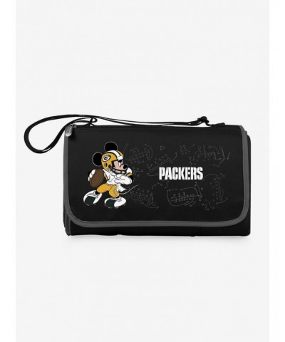 Disney Mickey Mouse NFL Green Bay Packers Outdoor Picnic Blanket $20.63 Blankets