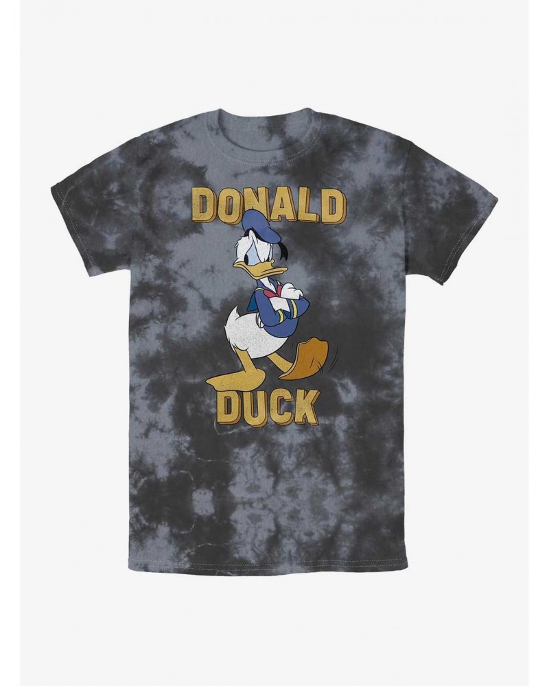 Disney Mickey Mouse Donald Duck Tie-Dye T-Shirt $7.87 T-Shirts