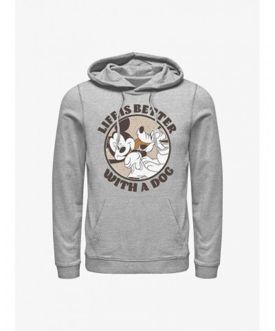 Disney Mickey Mouse Dog Life Hoodie $11.49 Hoodies