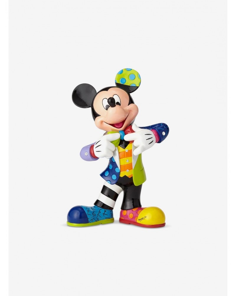 Disney Mickey Mouse Romero Britto Mickey Bling Figurine $41.54 Figurines