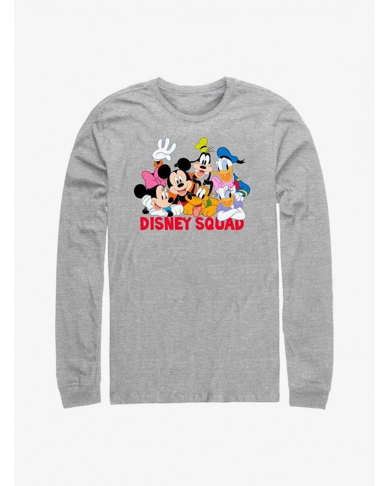 Disney Mickey Mouse Disney Squad Long-Sleeve T-Shirt $11.05 T-Shirts