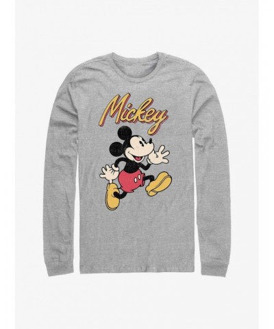 Disney Mickey Mouse Vintage Mickey Long-Sleeve T-Shirt $12.90 T-Shirts