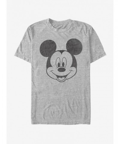 Disney Mickey Mouse Mickey Face T-Shirt $8.41 T-Shirts