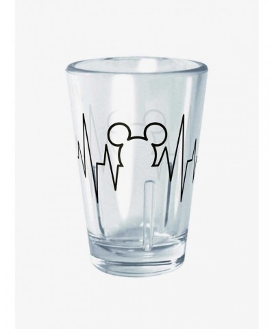 Disney Mickey Mouse Mickey Heartline Mini Glass $4.33 Glasses