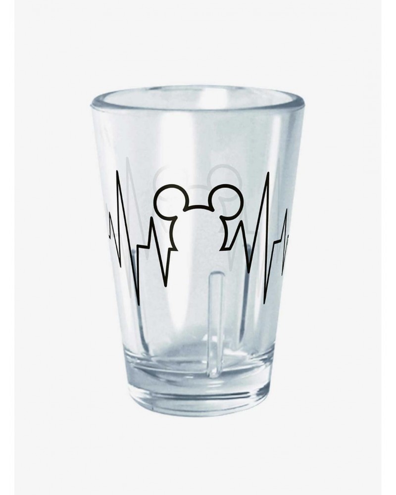 Disney Mickey Mouse Mickey Heartline Mini Glass $4.33 Glasses