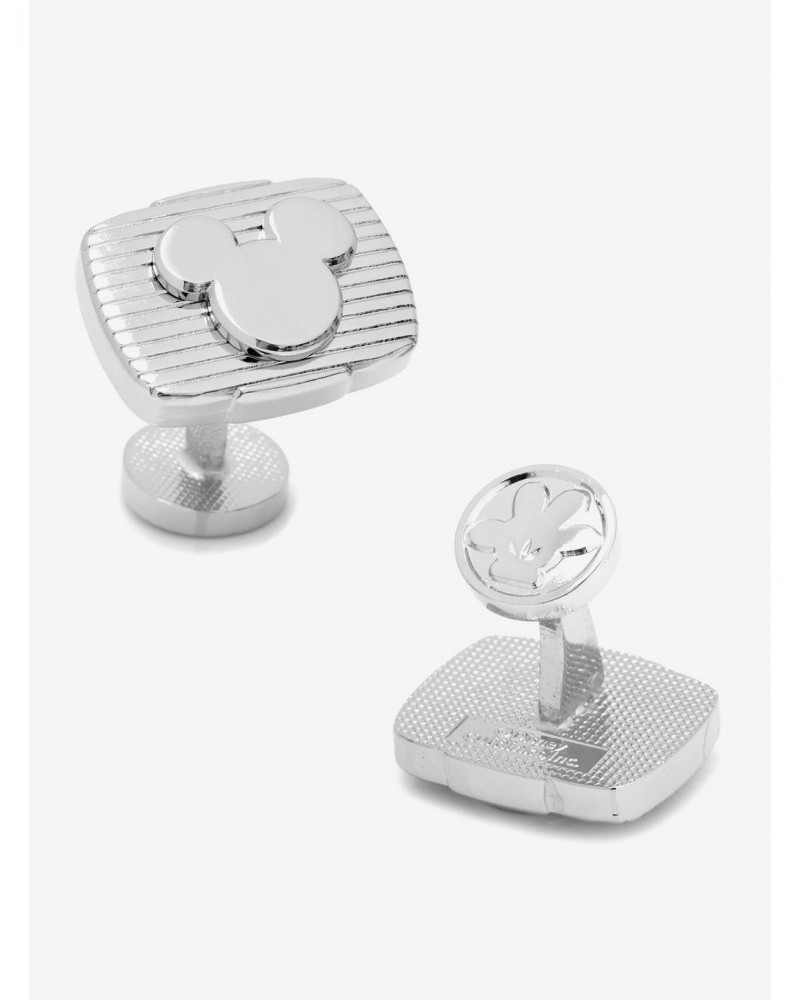 Disney Mickey Mouse Ribbed Mickey Mouse Cufflinks $23.07 Cufflinks