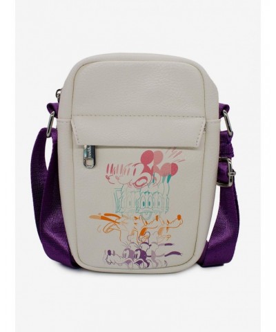 Disney Mickey Mouse The Fab Four Split Crossbody Bag $12.92 Bags